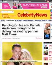 Dancing On Ice star Pamela Anderson thought to: heatworld